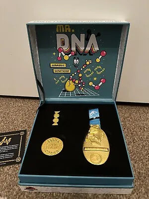 Buy Jurassic Park Genetics Division Service Award Medal Collectors Box BNIB NEW • 34.99£