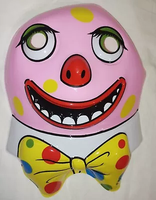Buy Vintage Retro BBC Mr Blobby 1992 Noel’s House Party Kids Face Mask 26x19.5cm NEW • 14.99£