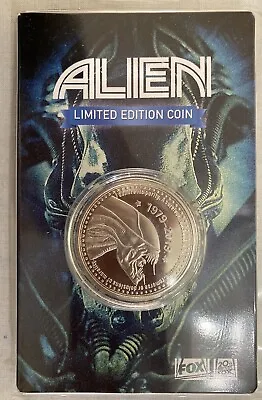 Buy Alien Limited Edition Nostromo  Silver Edition Coin  Movie Prop - New • 15£