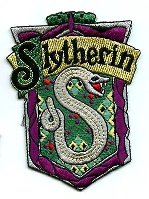 Buy BRITISH EMBROIDERED HARRY POTTER MOVIE PROP PATCH: HOGWARTS House Of Slytherin • 7.55£