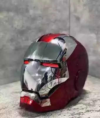 Buy 🔥Autoking Iron Man Helmet MK5 1/1 Voice-controlled Transform Prop Wearable Mark • 148£