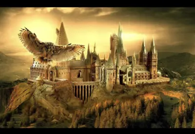 Buy Hogwarts Harry Potter Backdrop Birthday Background Banner Photo Party Prop Decor • 16.79£