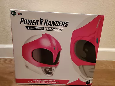 Buy Hasbro Mighty Morphin Power Rangers Pink Ranger Replica Helmet W/ Display Stand • 72.76£