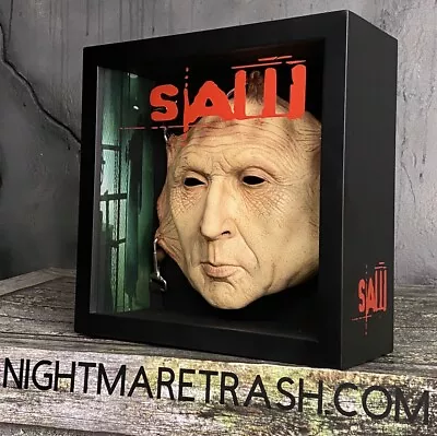 Buy Saw Jigsaw Death Face Mask Collectible Display Saw Movie Prop Memorabilia Horror • 155.92£