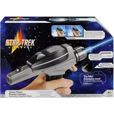 Buy Star Trek The Original Series Classic Phaser 1:1 Scale Prop Replica Playmates • 27.99£