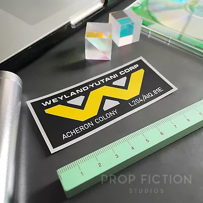 Buy Aliens - Prop Weiland-Yutani Acheron Colony Sticker / Cosplay Equipment Decal • 5.25£