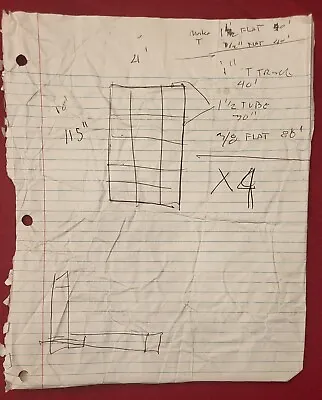 Buy Very Rare Stranger Things Starcourt Mall Production Sketch Plans • 66.14£