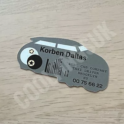 Buy Korben Dallas Replica Prop Business Card Fifth Element Movie • 4.49£