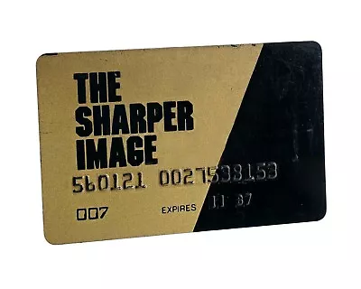 Buy Screen Used James Bond Sharper Image Prop Special Effects Card View To A Kill • 159.47£