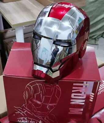 Buy Autoking 1/1 Iron Man MK5 Helmet Wearable Props Voice-controlled Transform Mask • 160£
