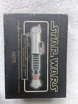 Buy Master Replicas Star Wars Luke Skywalker Lightsaber .45 Scaled Replica (sw-300) • 15.80£