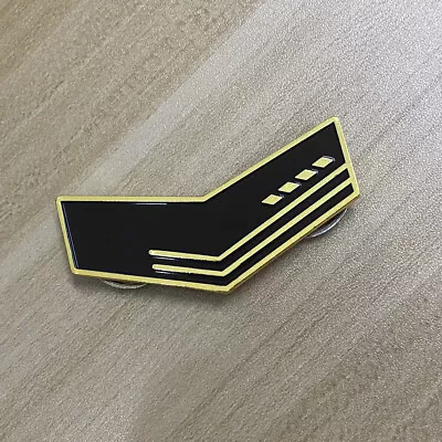 Buy For ST Discovery 4 Collar Rank Starfleet 32nd Century Magnet Badge Props • 7.50£
