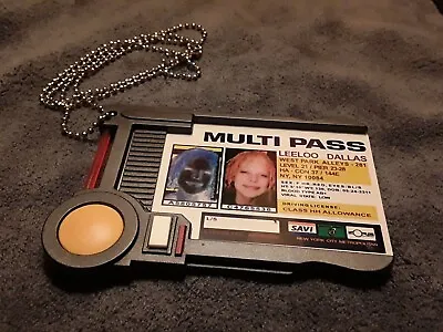 Buy Leeloo Dallas Multi Pass Prop Replica ID Badge Holder From The Fifth Element • 4.72£