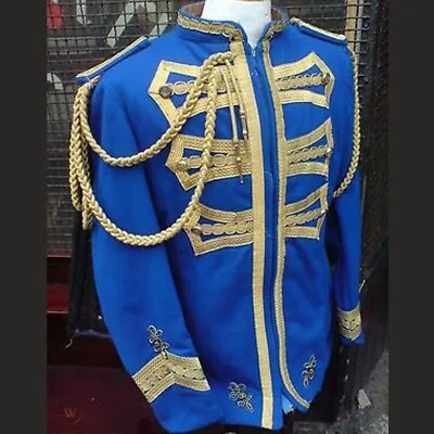 Buy New Men's Film Prop Hussars Style Uniform,Military Hussar Jacket,Only Coat Price • 164£