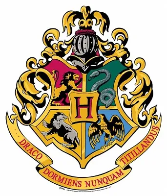 Buy Hogwarts Crest From Harry Potter Wall Mounted 3D Effect Cardboard Cutout • 29.99£
