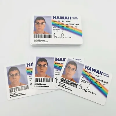Buy McLovin Superbad Novelty Driving License ID Card Replica (Film Prop) - FREEPOST • 5.20£