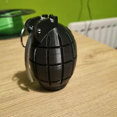 Buy Full Size Military Mills Prop Grenade 3D Printed Plastic  Replica  • 9.99£