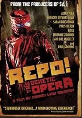 Buy Repo The Generic Opera Screen Used Grave Robber Shirt COA SAW Horror Movie Prop • 472.49£