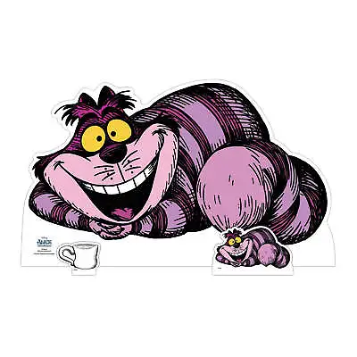 Buy Cheshire Cat Vintage Alice In Wonderland Cardboard Cutout Official Free Mini • 23.99£