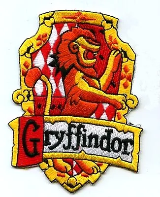 Buy BRITISH EMBROIDERED HARRY POTTER MOVIE PROP PATCH: HOGWARTS House Of Gryffindor • 7.55£