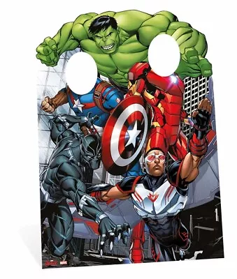 Buy The Avengers Cardboard Cutout Child Size Stand-in Hulk Iron Man Captain America • 34.99£