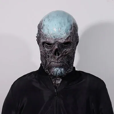 Buy Stranger Things 4 Demon Vecna Mask Adult Latex Halloween Full Masks Cosplay Prop • 5.99£