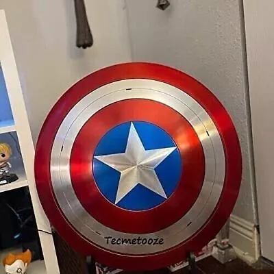 Buy Marvel Legends Captain America Avengers Shield Alloy Metal Movie Prop Replica • 86.51£