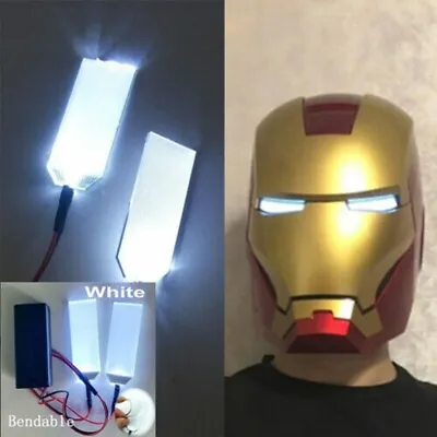 Buy Bendable LED Light Eyes Kits For Iron Man Black Panther Helmet Cosplay Props DIY • 5.99£