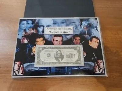 Buy James Bond - Original Prop $100 Used In Licence To Kill With COA • 65£