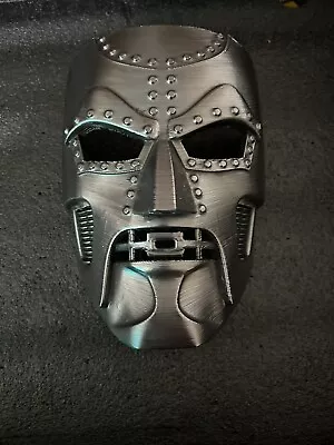 Buy Doctor Doom Hand Painted Mask Helmet Fantastic Four Marvel Comics Cosplay • 50£
