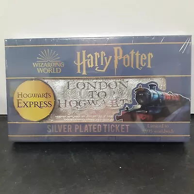 Buy Harry Potter Hogwarts Silver Plated Ticket Limited To 9995 Worldwide • 20.24£
