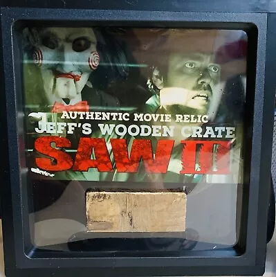 Buy Saw III  Jeff’s Wooden Crate Authentic Movie Screen Used Prop Relic Horror • 33.03£