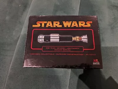 Buy Star Wars Master Replicas Obi Wan Kenobi ROTS .45 Scale Lightsaber W/Certificate • 40£