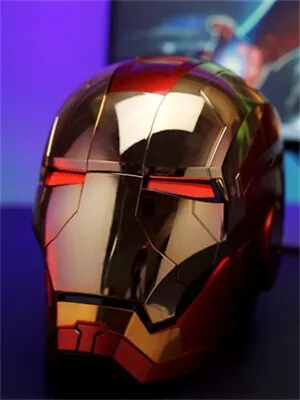 Buy 🔥AUTOKING Iron Man MK5 Mask Helmet Golden Ver. Wearable Voice-control • 165£