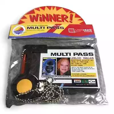 Buy Loot Crate The Fifth Element Multi-Pass Prop Replica ID Badge Holder 2015 - New • 7.55£