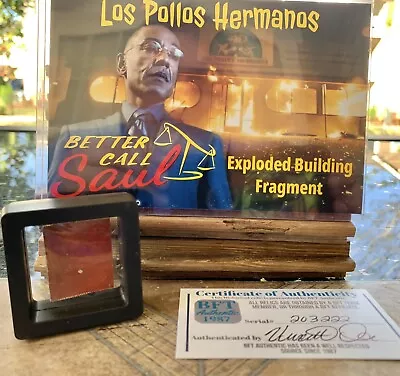 Buy Better Call Saul Breaking Bad Los Pollos Hermanos Building Movie Filming Prop  • 23.58£